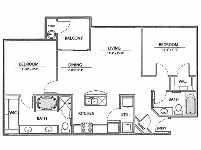 Unit 08-304 08-304 floor plan
