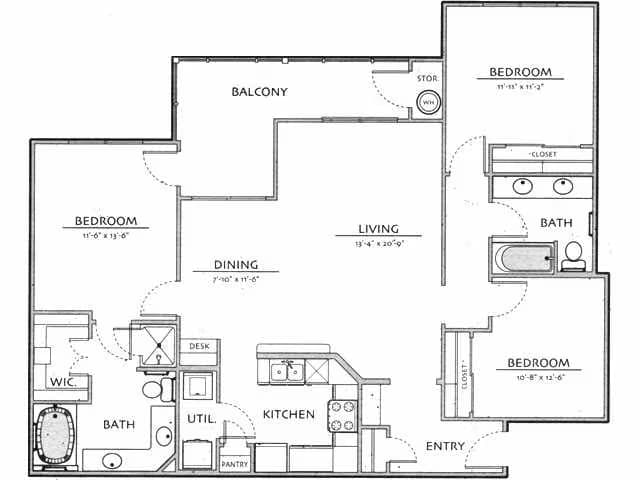 Unit 02-102 06-102 floor plan