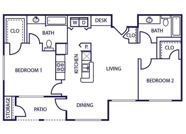 Unit 5307 5307 floor plan