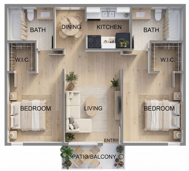 B2 100 floor plan