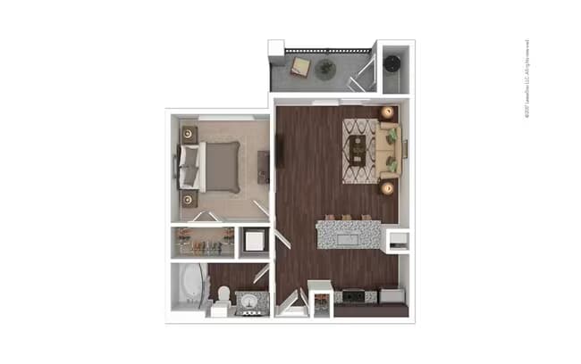 Unit 720 0519 floor plan