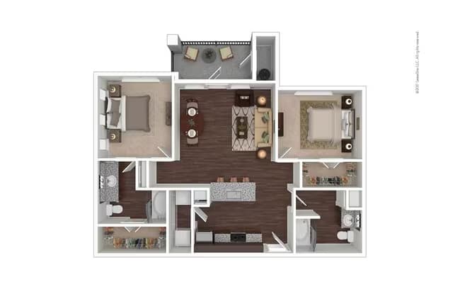 Unit 131 0538 floor plan
