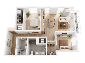 The Antone 2210 floor plan