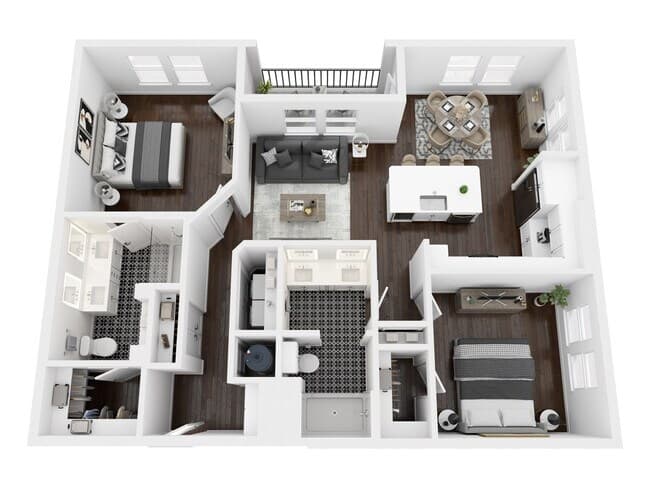 Unit 12104 12104 floor plan