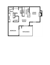1B 0208 floor plan