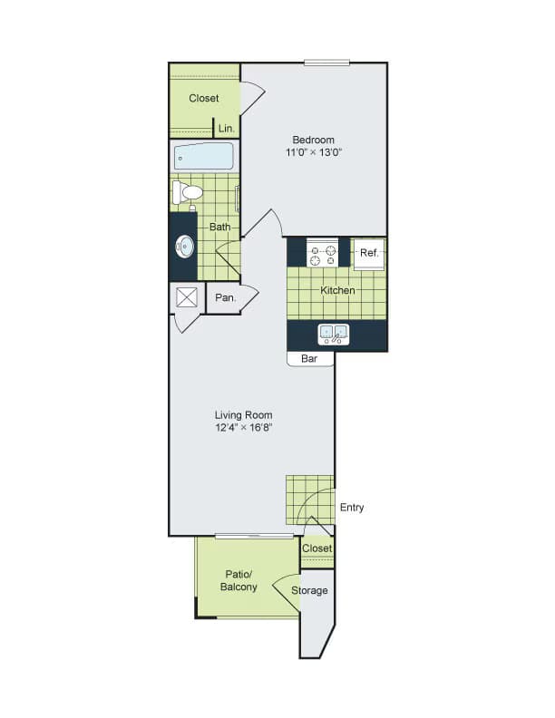 Unit 1501 1501 floor plan