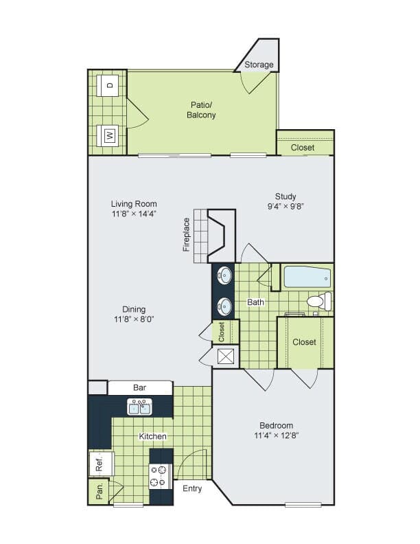 Unit 1605 1605 floor plan