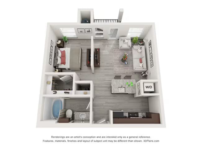 Unit 7-7307 7-7307 floor plan