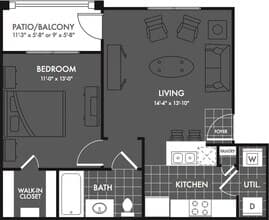 A1 834 floor plan