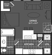 E1 1413 floor plan