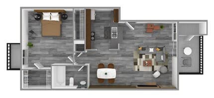 The Chiller floor plan