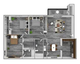 The Swinger floor plan