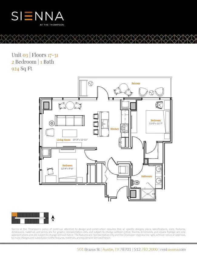 Unit 2103 2503 floor plan