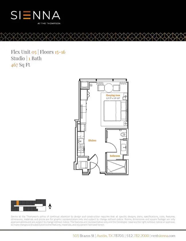 Unit 1505 1505 floor plan