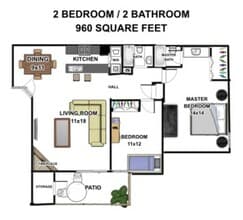 BMU - BMU Canyon Oaks-313 floor plan