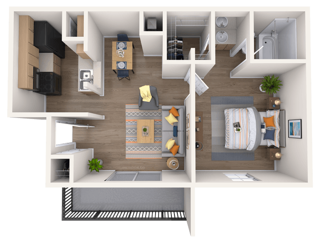 A1 - Premium 1201 floor plan