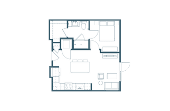 A1 1110 floor plan