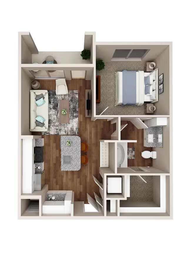 Unit 9104 2303 floor plan