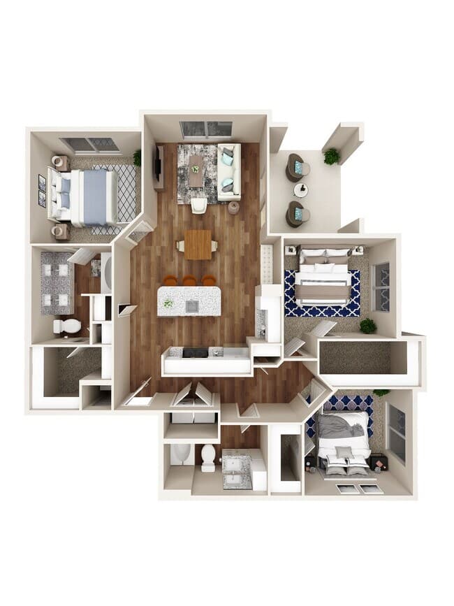 Unit 3102 4212 floor plan