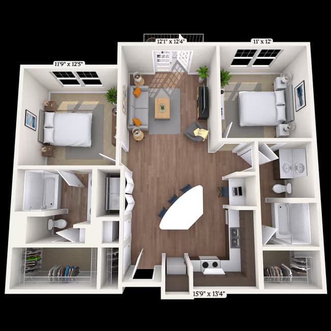 Unit 4211 4211 floor plan