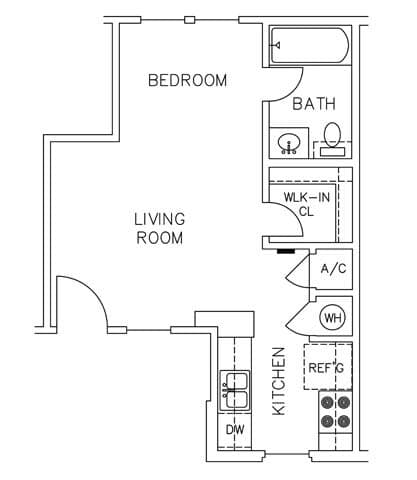E1 3-231 floor plan