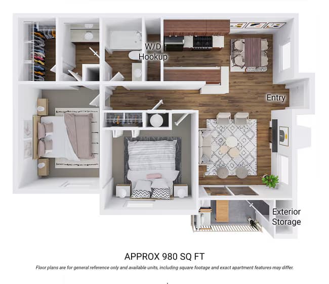Unit 4006 2208 floor plan