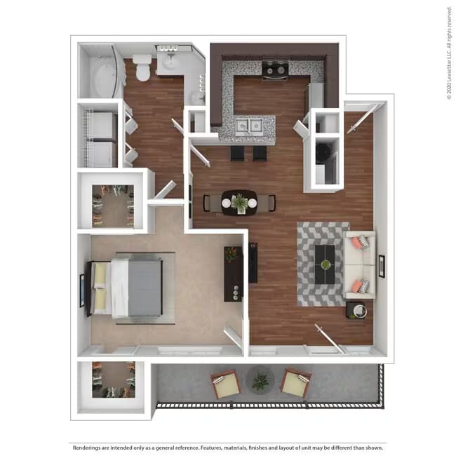 Unit 1412 1418 floor plan