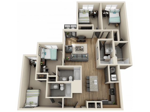 Unit Private Private floor plan