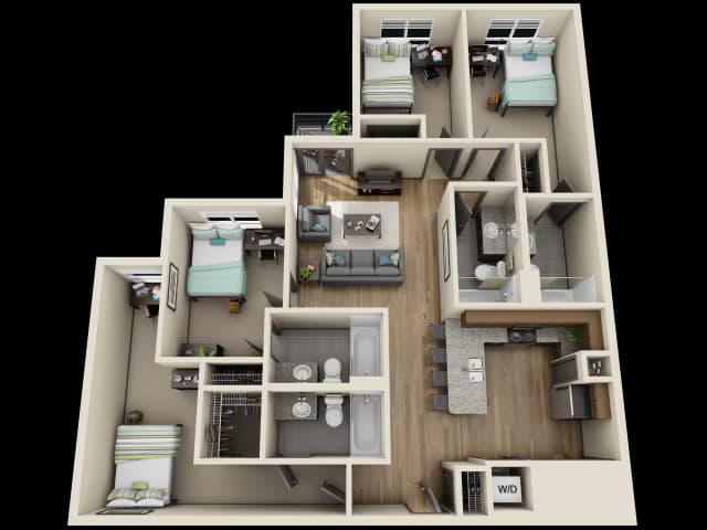 Unit Private Private floor plan