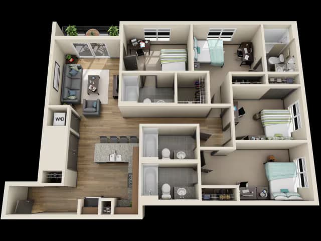 Unit Private Private floor plan
