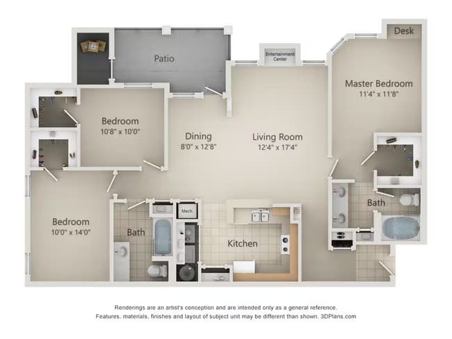 The Chastain 312 floor plan