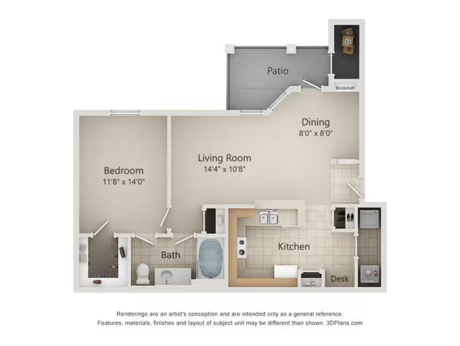 The Creekbend 1332 floor plan