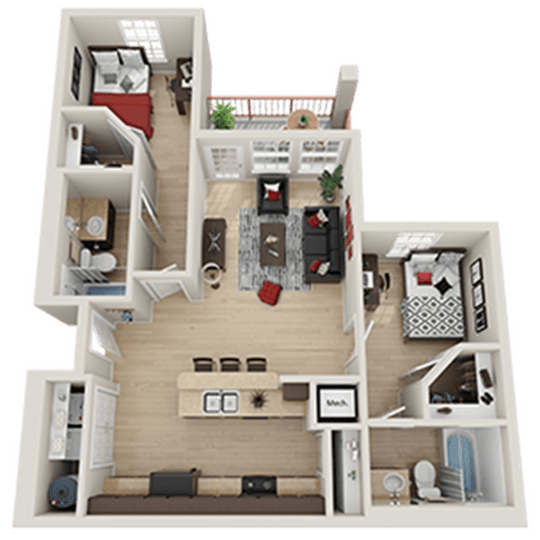 Unit Private Private floor plan