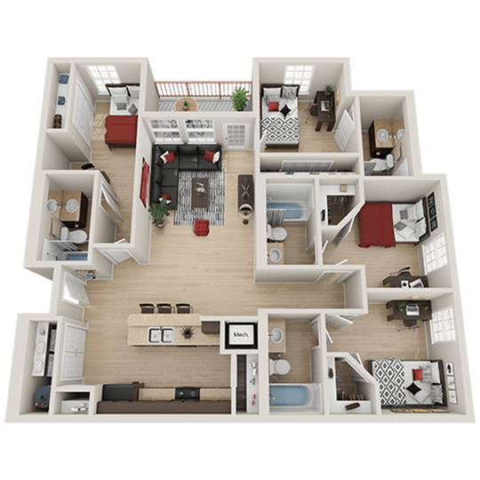 Unit Private Private floor plan
