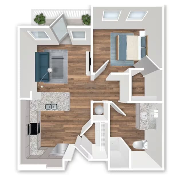 Unit 3410 3410 floor plan