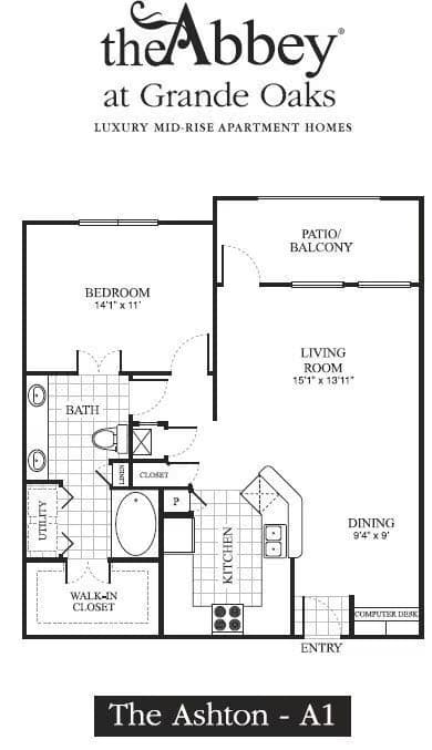 Unit 11205 11106 floor plan