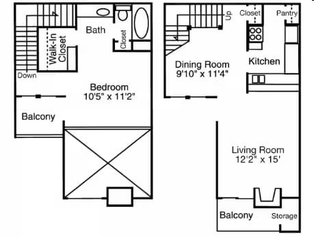 Unit 1805 1805 floor plan