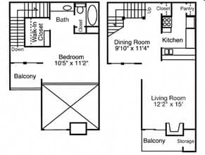 Squire 1806 floor plan