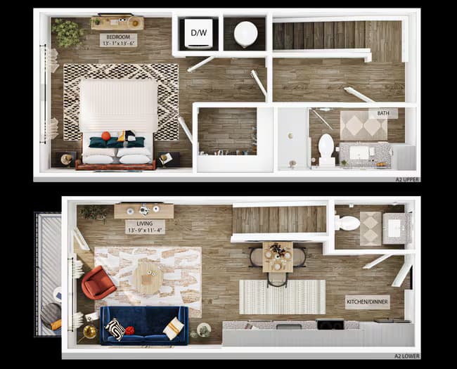 Unit 1215 1207 floor plan
