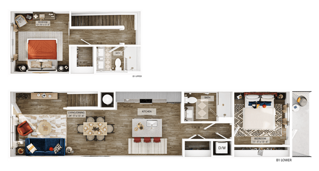 Unit 1105 1109 floor plan