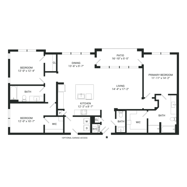 Unit 04-202 04-202 floor plan