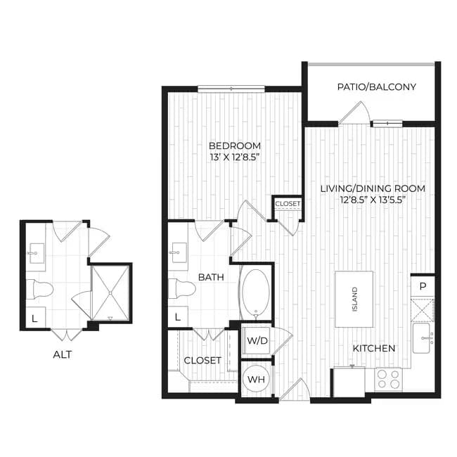 Unit 1211 1211 floor plan