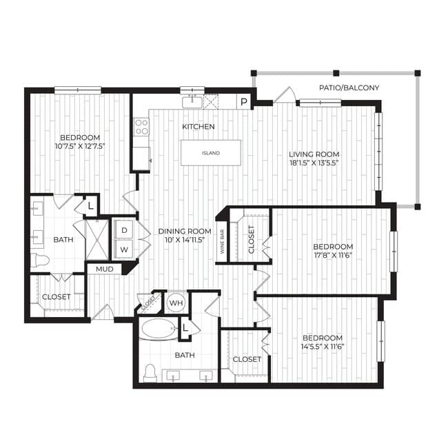 Unit 2226 2226 floor plan