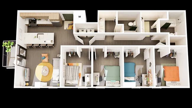 Unit Standard Standard floor plan