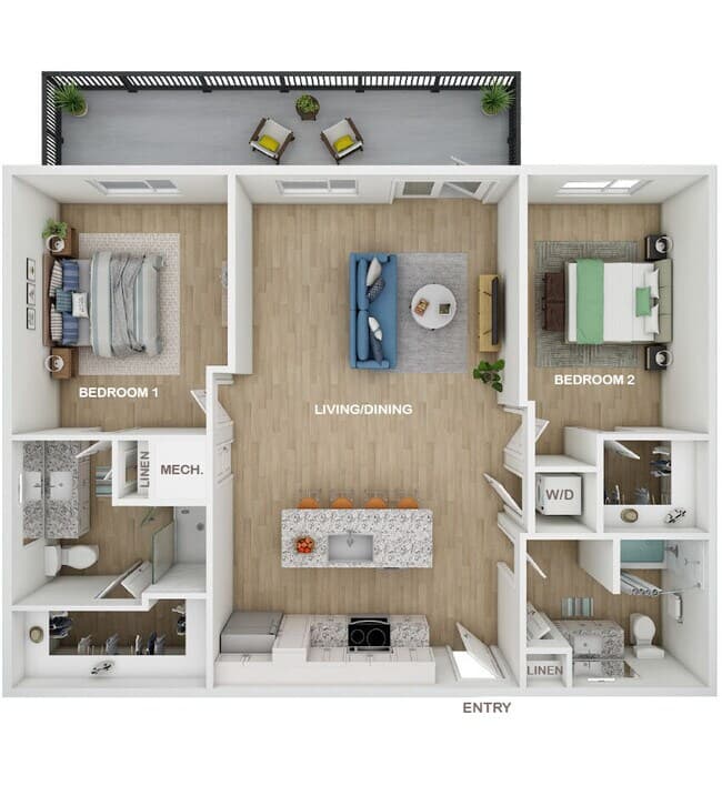B2 2218 floor plan