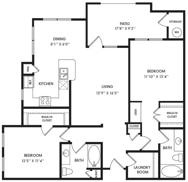 Unit 14-14301 06-6308 floor plan