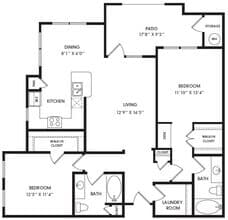 B5 12-12302 floor plan