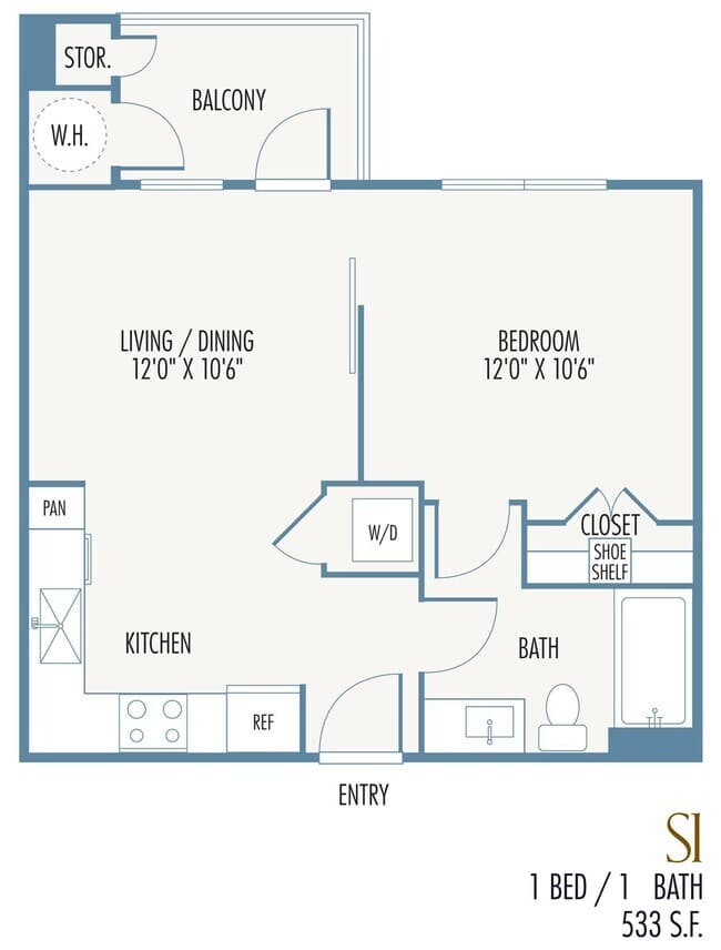 Unit 1-2129 1-2118 floor plan