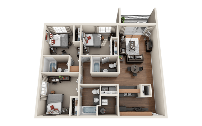 Unit Private Private floor plan