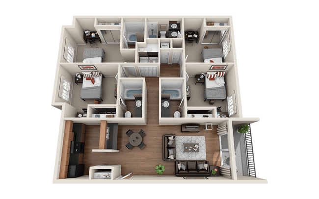 Unit Private Private floor plan